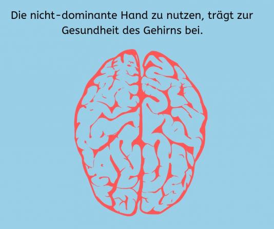 Nimm doch mal die andere Hand...!
